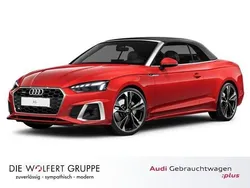 Progressivrot metallic verdeck schwarz Gebraucht 2024 Audi A5 S-Line Coupé | 49.880 € (Superpreis)