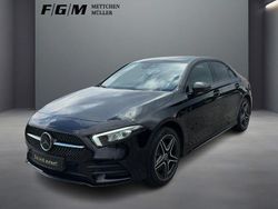 Nachtschwarz unilack Gebraucht 2022 Mercedes A250 AMG line Limousine | 28.970 € (Fairer Preis)