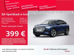 Navarrablau metallic Gebraucht 2025 Audi Q4 e-tron SUV | 45.521 € (Fairer Preis)