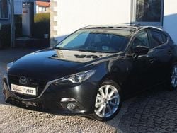 Schwarz Gebraucht 2015 Mazda 3 Sports-Line Limousine | 6.990 € (Guter Preis)