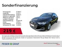 Brillantschwarz Gebraucht 2024 Audi A3 Ambiente Limousine | 25.980 € (Superpreis)