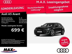 Mythosschwarz metallic Neu 2025 Audi A5 S-Line Coupé | 56.300 €