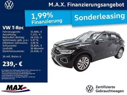 Schwarz Gebraucht 2024 VW T-Roc Goal SUV | 31.449 € (Fairer Preis)