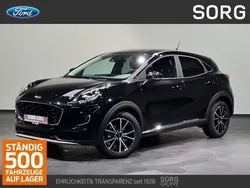 Schwarz, agate black metallic Gebraucht 2021 Ford Puma Titanium SUV | 20.990 € (Guter Preis)