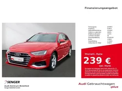 Rot Gebraucht 2020 Audi A4 Advanced Plus Kombi | 20.480 € (Superpreis)