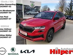 Rot Gebraucht 2024 Skoda Karoq SportLine SUV | 43.940 € (Teuer)