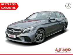 Grau Gebraucht 2019 Mercedes C180 AMG line Limousine | 26.990 € (Etwas zu teuer)