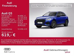 Ultrablau metallic Gebraucht 2022 Audi Q5 S-Line SUV | 46.890 € (Etwas zu teuer)
