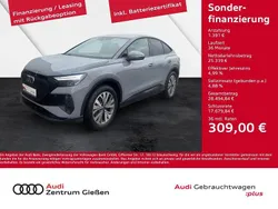 Grau Gebraucht 2022 Audi Q4 Sportback e-tron Advanced SUV | 26.730 € (Fairer Preis)