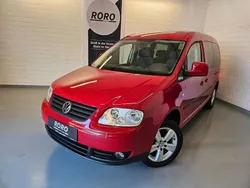 Rot Gebraucht 2010 VW Caddy Maxi Team Van / Kleinbus | 6.950 € (Guter Preis)