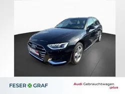 Mythosschwarz metallic Gebraucht 2024 Audi A4 Advanced Plus Kombi | 39.890 € (Etwas zu teuer)
