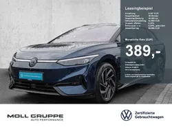 Aquamarinblau metallic schwarz Gebraucht 2025 VW ID.7 Pro Limousine | 52.860 € (Teuer)