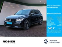 Schwarz / deep black Gebraucht 2025 VW Tiguan Allspace R-line SUV | 42.440 € (Etwas zu teuer)