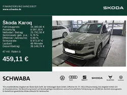 Grau Gebraucht 2024 Skoda Karoq SportLine SUV | 34.390 € (Fairer Preis)