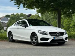 Weiß Gebraucht 2018 Mercedes C300 AMG line Coupé | 22.999 € (Fairer Preis)