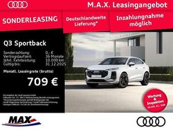 Weiß Neu 2025 Audi Q3 Sportback S-Line SUV | 52.980 € (Superpreis)