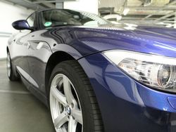 Blau metallic Gebraucht 2009 BMW Z4 Cabrio | 15.190 €