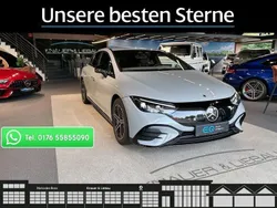 Manufaktur lack manufaktur alpin Gebraucht 2023 Mercedes EQE350 AMG line Limousine | 55.880 € (Etwas zu teuer)