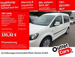 Weiß Gebraucht 2015 VW Caddy Team Van / Kleinbus | 10.999 € (Fairer Preis)