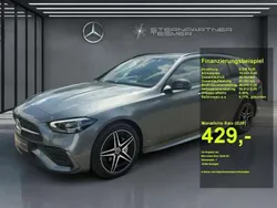 Grau Gebraucht 2023 Mercedes C300e AMG Limousine | 38.490 € (Guter Preis)