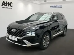 Schwarz abyss black / mic Gebraucht 2023 Hyundai Santa Fe Signature SUV | 39.900 € (Guter Preis)