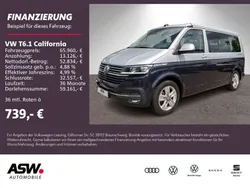 Reflexsilber metallic / starli Gebraucht 2022 VW T6.1 California Van | 67.530 € (Teuer)