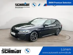 M carbonschwarz Gebraucht 2022 BMW 530 M Sport Kombi | 42.590 € (Teuer)