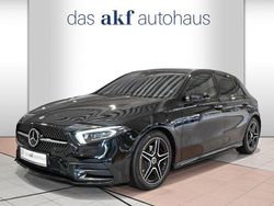 Kosmosschwarz metalliclack Gebraucht 2022 Mercedes A200 AMG line Limousine | 29.950 € (Fairer Preis)