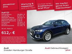 Navarrablau metallic Gebraucht 2024 Audi Q3 Advanced Plus SUV | 39.890 € (Fairer Preis)