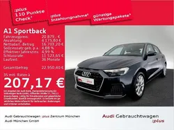 Grau Gebraucht 2022 Audi A1 Sportback Advanced Kleinwagen | 20.879 € (Guter Preis)