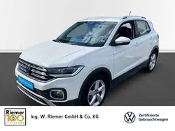 Weiss Gebraucht 2022 VW T-Cross Style SUV | 19.799 € (Guter Preis)