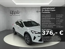 Weiss Neu 2024 Cupra Formentor SUV | 40.490 € (Etwas zu teuer)