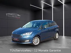 Blau Gebraucht 2019 Ford C-MAX Titanium Van / Kleinbus | 10.990 € (Fairer Preis)