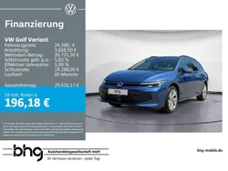 Anemonenblau metallic Gebraucht 2024 VW Golf VIII Life Kombi | 23.990 € (Guter Preis)