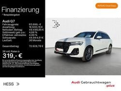 Gletscherweiß metallic Gebraucht 2024 Audi Q7 S-Line SUV | 65.999 € (Fairer Preis)