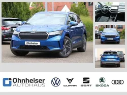 Raceblau Gebraucht 2024 Skoda Enyaq iV Loft SUV | 42.950 € (Superpreis)