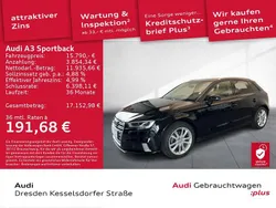 Schwarz Gebraucht 2017 Audi A3 Sportback Sport Limousine | 15.790 € (Guter Preis)