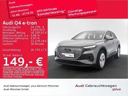 Grau Gebraucht 2022 Audi Q4 e-tron Basis SUV | 24.299 € (Guter Preis)