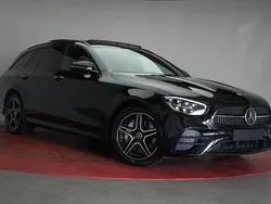 Schwarz Gebraucht 2022 Mercedes E300 AMG line Limousine | 36.950 € (Fairer Preis)