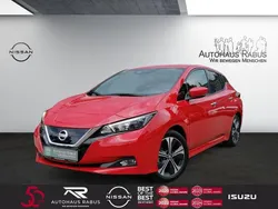 Rot Gebraucht 2021 Nissan Leaf N-Connecta Kleinwagen | 15.990 € (Fairer Preis)