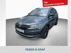 Quarzgrau metallic Gebraucht 2021 Skoda Karoq SportLine SUV | 28.960 € (Guter Preis)