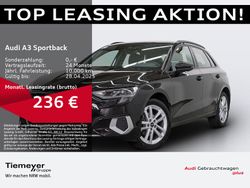 Schwarz Gebraucht 2024 Audi A3 Sportback Advanced Limousine | 33.520 € (Etwas zu teuer)