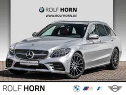 Silber Gebraucht 2020 Mercedes C180 AMG line Limousine | 26.260 € (Guter Preis)