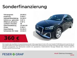 Mythosschwarz metallic Gebraucht 2024 Audi Q2 Ambiente SUV | 29.990 € (Guter Preis)