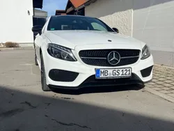 Weiß Gebraucht 2018 Mercedes C180 AMG line Coupé | 16.500 € (Guter Preis)