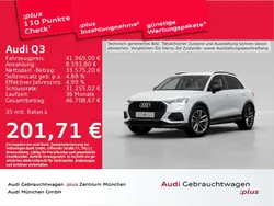 Gletscherweiß metallic Gebraucht 2025 Audi Q3 Advanced SUV | 41.969 € (Fairer Preis)