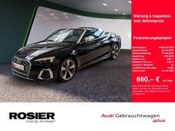 Schwarz / mythosschwarz Gebraucht 2024 Audi S5 Cabriolet Competition Cabrio | 63.440 € (Etwas zu teuer)