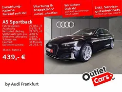 Brillantschwarz Gebraucht 2021 Audi A5 Sportback Ambiente Limousine | 27.850 € (Guter Preis)