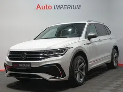 Pure white Gebraucht 2022 VW Tiguan Allspace R-line SUV | 35.590 € (Fairer Preis)