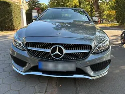 Grau Gebraucht 2017 Mercedes C200 AMG line Cabrio | 24.999 € (Guter Preis)